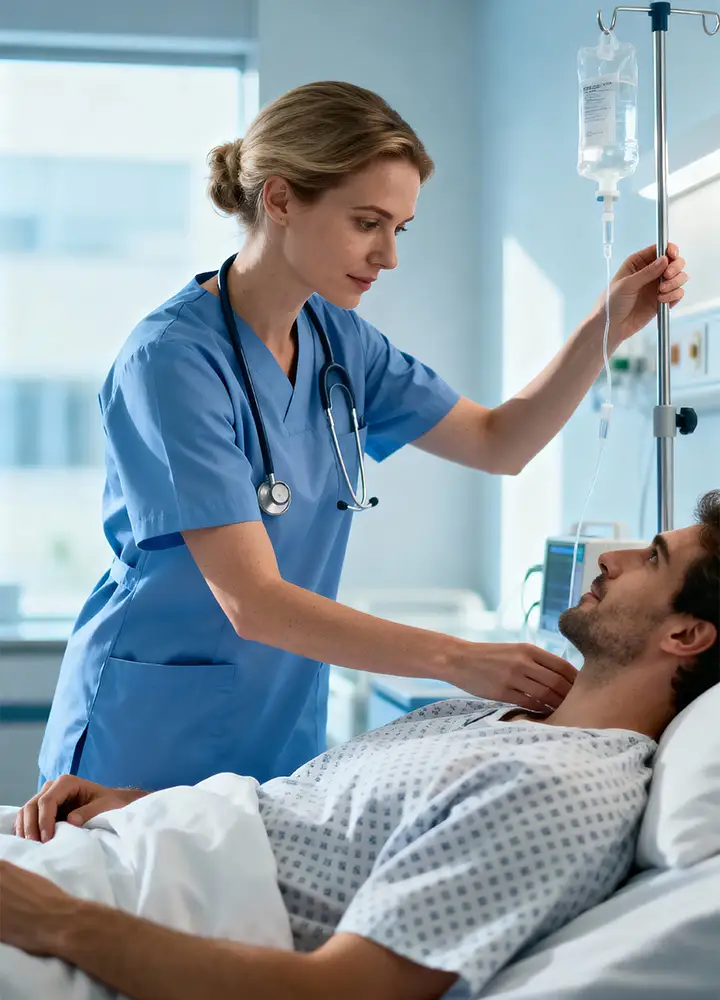 Sestra Pardubického kraje - Sestra v přímé ošetřovatelské péči